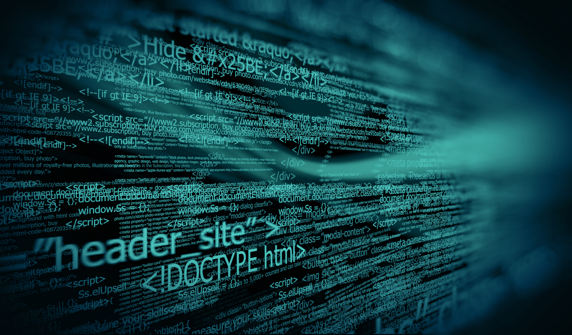 stylized interpretation of html